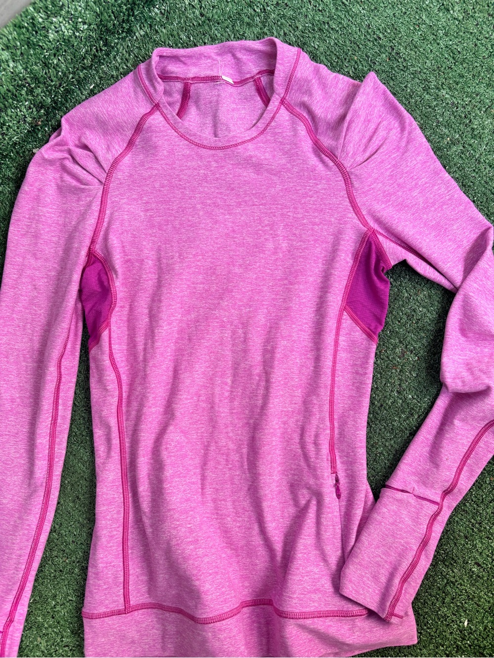 Lululemon think fast long sleeve violet